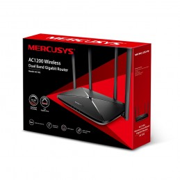 AC1200 Wireless Dual Band Gigabit Router | AC12G | 802.11ac | 300+867 Mbit/s | 10/100/1000 Mbit/s | Ethernet LAN (RJ-45) ports 3