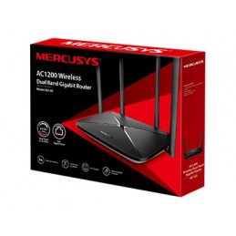 AC1200 Wireless Dual Band Gigabit Router | AC12G | 802.11ac | 300+867 Mbit/s | 10/100/1000 Mbit/s | Ethernet LAN (RJ-45) ports 3