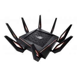 GT-AX11000 Tri-band WiFi Gaming Router | ROG Rapture | 802.11ax | 4804+1148 Mbit/s | 10/100/1000 Mbit/s | Ethernet LAN (RJ-45) p