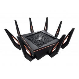 GT-AX11000 Tri-band WiFi Gaming Router | ROG Rapture | 802.11ax | 4804+1148 Mbit/s | 10/100/1000 Mbit/s | Ethernet LAN (RJ-45) p