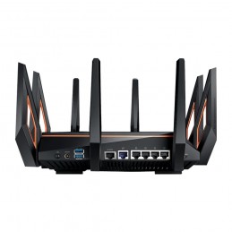 GT-AX11000 Tri-band WiFi Gaming Router | ROG Rapture | 802.11ax | 4804+1148 Mbit/s | 10/100/1000 Mbit/s | Ethernet LAN (RJ-45) p