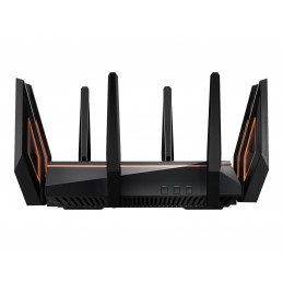 GT-AX11000 Tri-band WiFi Gaming Router | ROG Rapture | 802.11ax | 4804+1148 Mbit/s | 10/100/1000 Mbit/s | Ethernet LAN (RJ-45) p