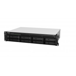 Synology | Rack NAS | RS1221+ | Up to 8 HDD/SSD Hot-Swap | AMD Ryzen | Ryzen V1500B Quad Core | Processor frequency 2.2 GHz | 4 