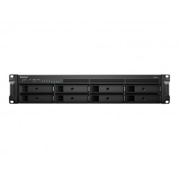 Synology | Rack NAS | RS1221+ | Up to 8 HDD/SSD Hot-Swap | AMD Ryzen | Ryzen V1500B Quad Core | Processor frequency 2.2 GHz | 4 