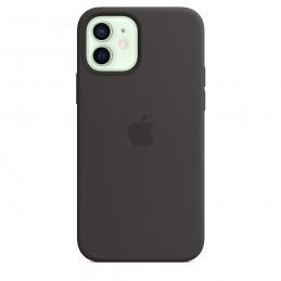 Apple | iPhone 12/12 Pro Silicone Case with MagSafe | Case | Apple | iPhone 12/12 Pro | Silicone | Black | The perfectly aligned