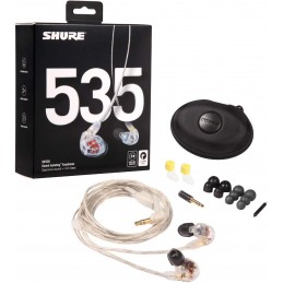 Shure SE535 Earphone, Clear | Shure