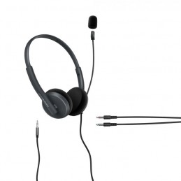 Energy Sistem Headset Office 2 Anthracite, On-ear, 3.5mm plug, retractable boom mic. | Energy Sistem | Wired Earphones | Headset