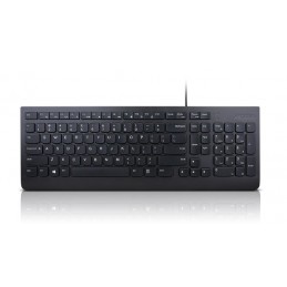 Lenovo | Essential | Essential Wired Keyboard - US Euro | Standard | Wired | US | 1.8 m | Black | Wired | 570 g