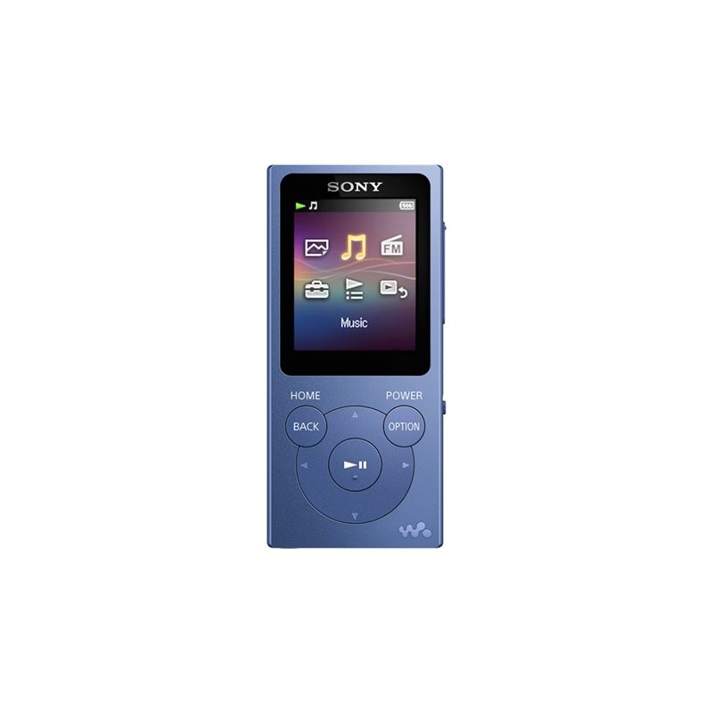 Sony Walkman NW-E394L MP3 Player with FM radio, 8GB, Blue | MP3 Player with FM radio | Walkman NW-E394L | Internal memory 8 GB |