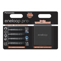 Panasonic | ENELOOP BK-3HCDEC4BE | AA | 2500 mAh | 4 pc(s)