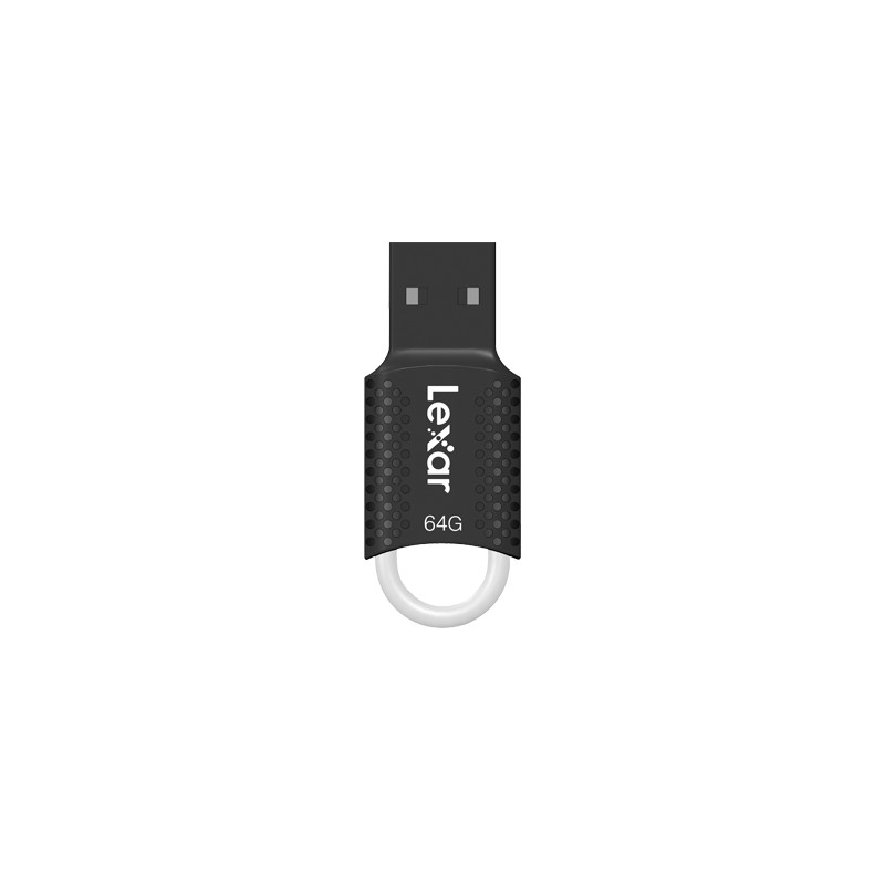 Lexar | USB Flash Drive | JumpDrive V40 | 64 GB | USB 2.0 | Black