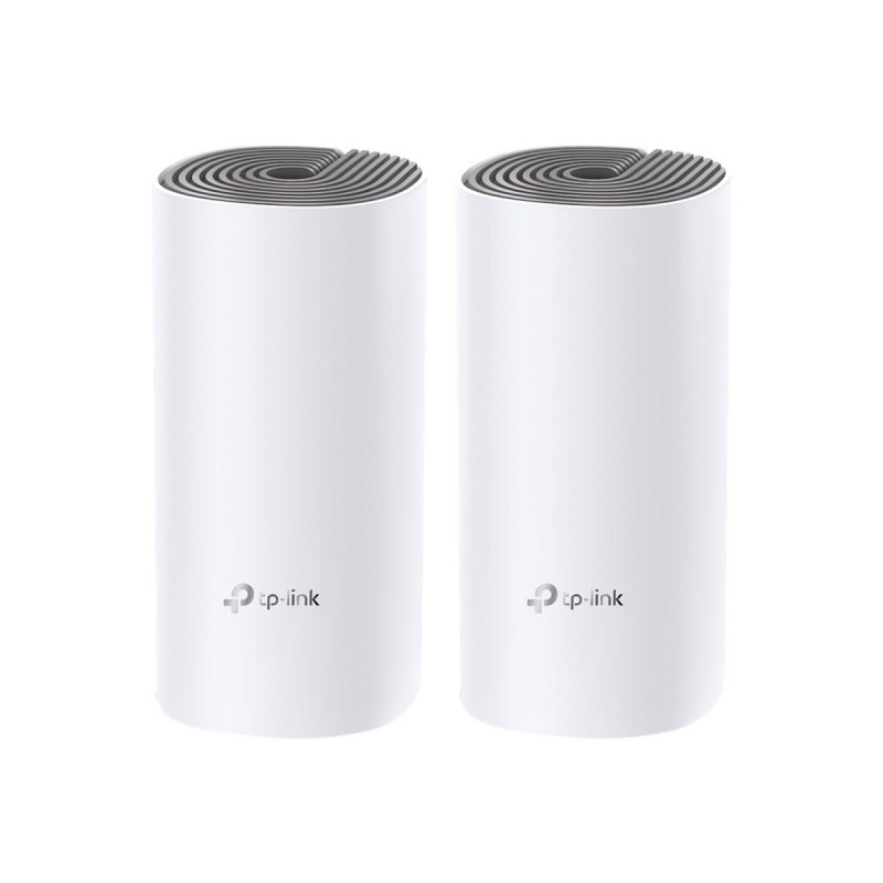 C1200 Whole Home Mesh Wi-Fi System | Deco E4 (2-pack) | 802.11ac | 867+300 Mbit/s | 10/100 Mbit/s | Ethernet LAN (RJ-45) ports 2