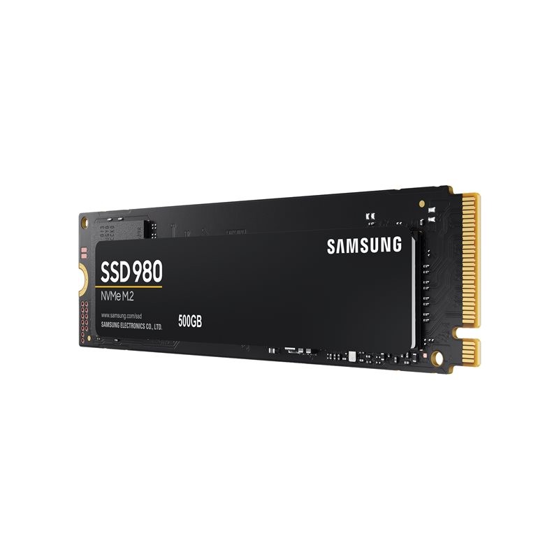 Samsung | V-NAND SSD | 980 | 500 GB | SSD form factor M.2 2280 | SSD interface M.2 NVME | Read speed 3500 MB/s | Write speed 300