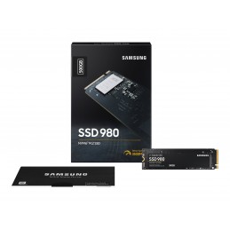 Samsung | V-NAND SSD | 980 | 500 GB | SSD form factor M.2 2280 | SSD interface M.2 NVME | Read speed 3500 MB/s | Write speed 300