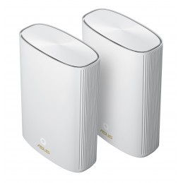 ZenWiFi AX Hybrid (XP4) (2pk White) | 802.11ax | 574+1201 Mbit/s | Ethernet LAN (RJ-45) ports 2 | Mesh Support Yes | MU-MiMO Yes