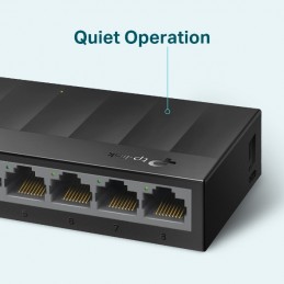 TP-LINK | Desktop Switch | LS1008G | Unmanaged | Desktop | Power supply type External