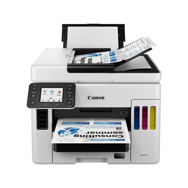 Canon MAXIFY GX7050 | Inkjet | Colour | Colour Inkjet Multifunction Printer | A4 | Wi-Fi | Grey/Black