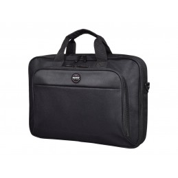 PORT DESIGNS HANOI II CLAMSHELL 13/14 Briefcase, Black | PORT DESIGNS | Laptop case | HANOI II Clamshell | Notebook | Black | Sh