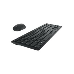 Dell | Pro Keyboard and Mouse | KM5221W | Keyboard and Mouse Set | Wireless | Batteries included | US | Black | Wireless connect