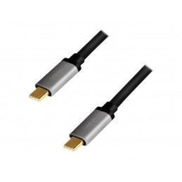 Logilink | USB 2.0 Type-C | C/M to C/M, PD3, alu | CUA0106 USB 2.0 Type-C cable | USB-C (male) | USB-C (male)