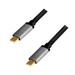 Logilink | USB 2.0 Type-C | C/M to C/M, PD3, alu | CUA0106 USB 2.0 Type-C cable | USB-C (male) | USB-C (male)