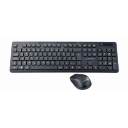 Gembird | Wireless desktop set | KBS-WCH-03 | Black | Keyboard and Mouse Set | Wireless | Mouse included | US | Black | US | 380