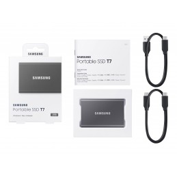 Portable SSD | T7 | 2000 GB | USB 3.2 | Gray