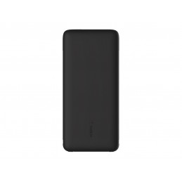 Belkin | BOOST CHARGE Plus Power Bank | 10000 mAh | Integrated LTG and USB-C cables | Black