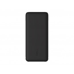 Belkin | BOOST CHARGE Plus Power Bank | 10000 mAh | Integrated LTG and USB-C cables | Black