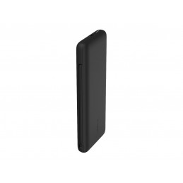 Belkin | BOOST CHARGE Plus Power Bank | 10000 mAh | Integrated LTG and USB-C cables | Black