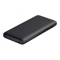 Belkin | BOOST CHARGE Plus Power Bank | 10000 mAh | Integrated LTG and USB-C cables | Black