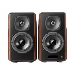 Edifier S2000MKIII Bookshelf Speaker, Brown | Edifier