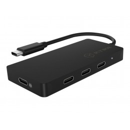 Raidsonic | 4-port hub with USB Type-C interface and PD port | IB-HUB1429-CPD