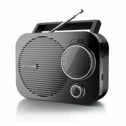 Muse | M-050 R | Portable radio | AUX in | Black