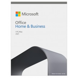 Microsoft | Office Home and Business 2021 | T5D-03511 | FPP | 1 PC/Mac user(s) | English | EuroZone Medialess