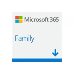 Microsoft | M365 Family | 6GQ-00092 | ESD | 1-6 PCs/Macs user(s) | License term 1 year(s) | All Languages