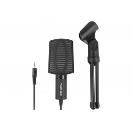 Natec | Microphone | NMI-1236 Asp | Black | Wired