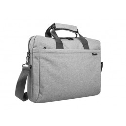 Natec Laptop Bag, Mustela, 15.6", Grey | Natec | Mustela | Fits up to size 15.6 " | Toploading laptop case | Grey | Shoulder str