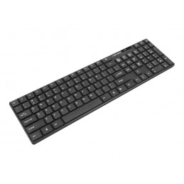 Natec | Keyboard and Mouse | Stringray 2in1 Bundle | Keyboard and Mouse Set | Wireless | Batteries included | US | Black | Wirel