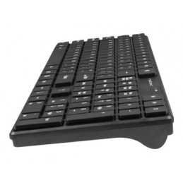 Natec | Keyboard and Mouse | Stringray 2in1 Bundle | Keyboard and Mouse Set | Wireless | Batteries included | US | Black | Wirel