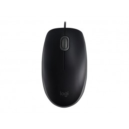 Logitech | Mouse | B110 Silent | Wired | USB | Black