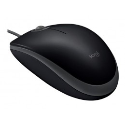 Logitech | Mouse | B110 Silent | Wired | USB | Black