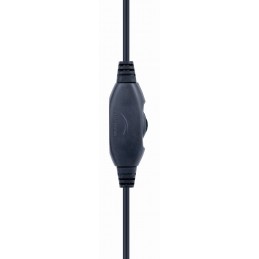 Gembird | Gaming headset with volume control | GHS-05-R | Built-in microphone | 3.5 mm 4-pin | Wired | Over-Ear | Red/Black