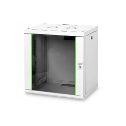 Digitus | Wall Mounting Cabinet | DN-19 12-U | Grey | IP protection class: IP20 Front door: Glass door, single opening Cabinet t