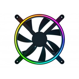 Razer | Kunai Chroma RGB 140mm LED | PWM Performance Fan - 3 Pack | Hydraulic 