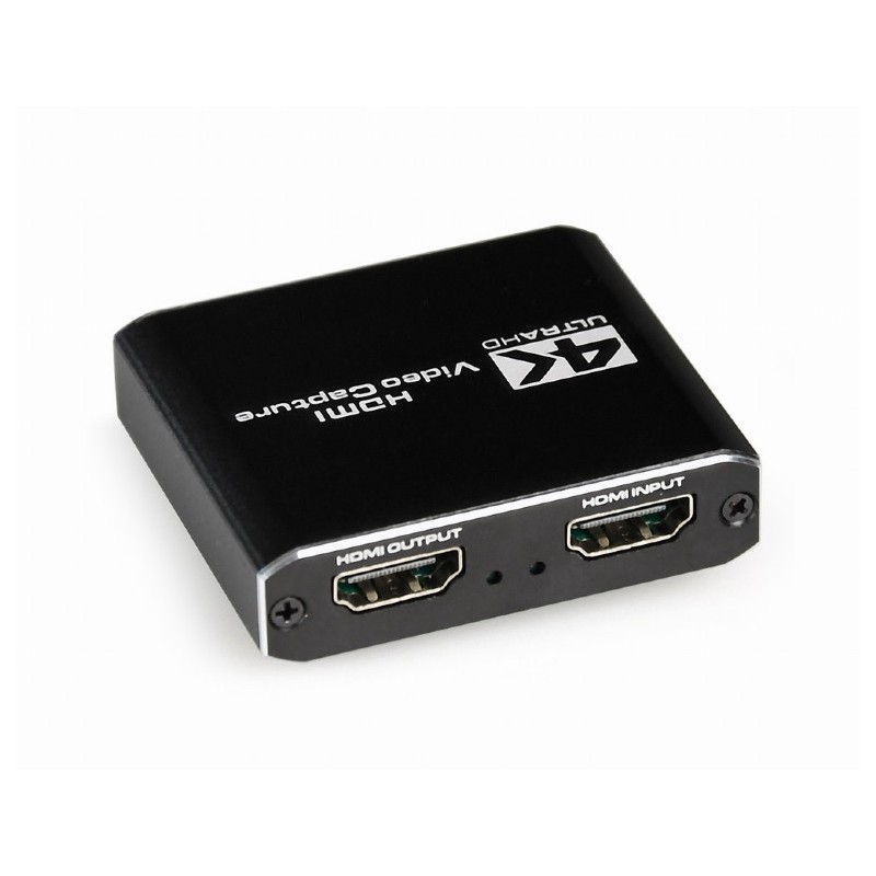 Gembird | USB HDMI grabber, 4K, pass-through HDMI | UHG-4K2-01