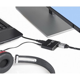 Gembird | USB HDMI grabber, 4K, pass-through HDMI | UHG-4K2-01