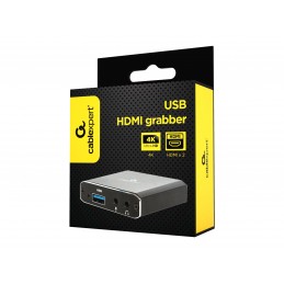 Gembird | USB HDMI grabber, 4K, pass-through HDMI | UHG-4K2-01