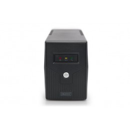 Digitus | Line-Interactive UPS | Line-Interactive UPS DN-170063, 600VA, 360W, 1x 12V/7Ah battery, 2x CEE 7/7 outlet, 2x RJ-11, 1