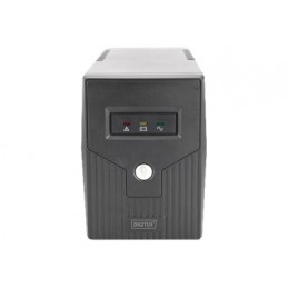 Digitus | Line-Interactive UPS | Line-Interactive UPS DN-170063, 600VA, 360W, 1x 12V/7Ah battery, 2x CEE 7/7 outlet, 2x RJ-11, 1